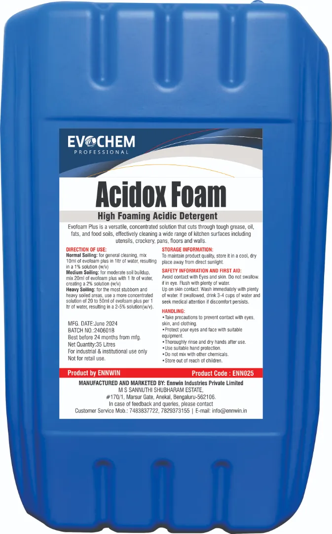 High Foaming Acidic Detergent product image