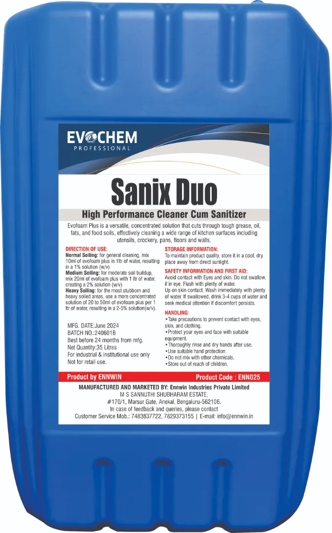 High Performance Cleaner cum Sanitizer product thumbnail